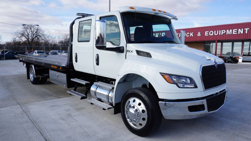 2023 International MV Crew Cab Jerrdan XLP  for sale at Rick's Truck and Equipment in Kenton OH