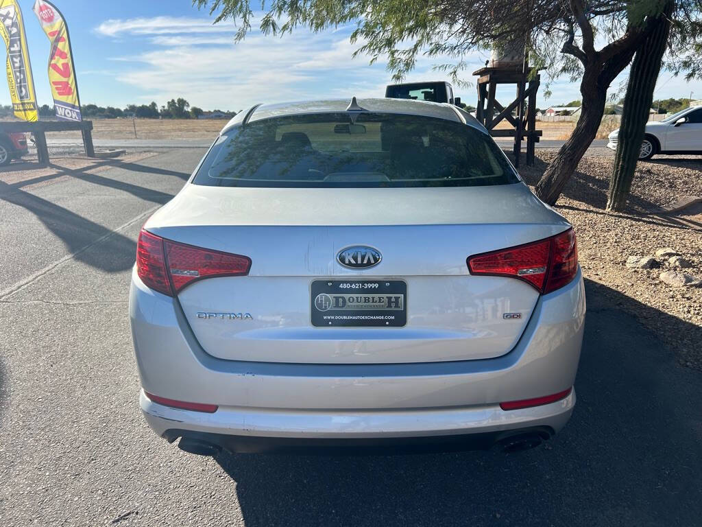 2013 Kia Optima for sale at Big 3 Automart At Double H Auto Ranch in QUEEN CREEK, AZ