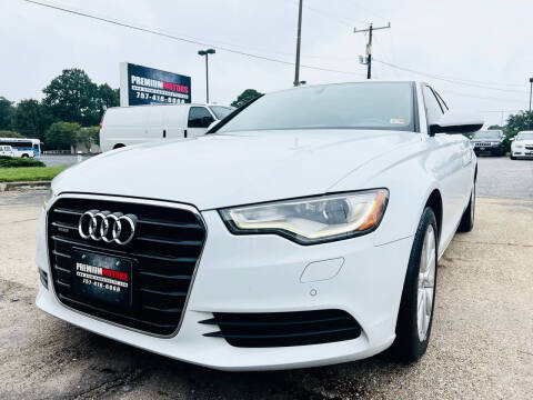 2015 Audi A6 for sale at Premium Motor's LLC in Norfolk VA