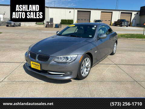 2013 BMW 3 Series for sale at ASHLAND AUTO SALES in Columbia MO