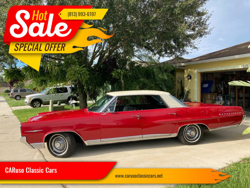 1964 Pontiac Bonneville for sale at CARuso Classic Cars in Tampa FL
