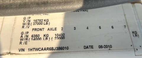 2011 International 7400 NAVISTAR