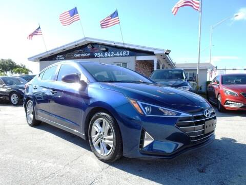 2020 Hyundai Elantra for sale at One Vision Auto in Hollywood FL