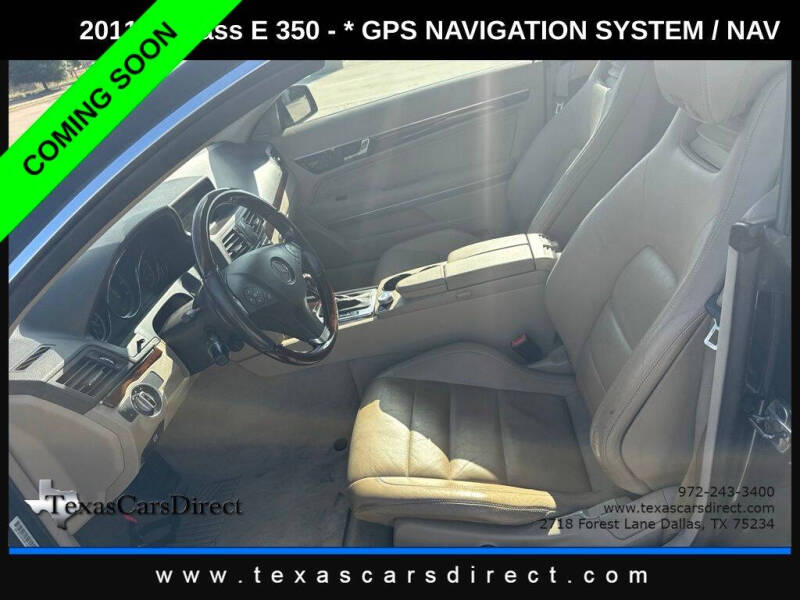 2011 Mercedes-Benz E-Class E 350