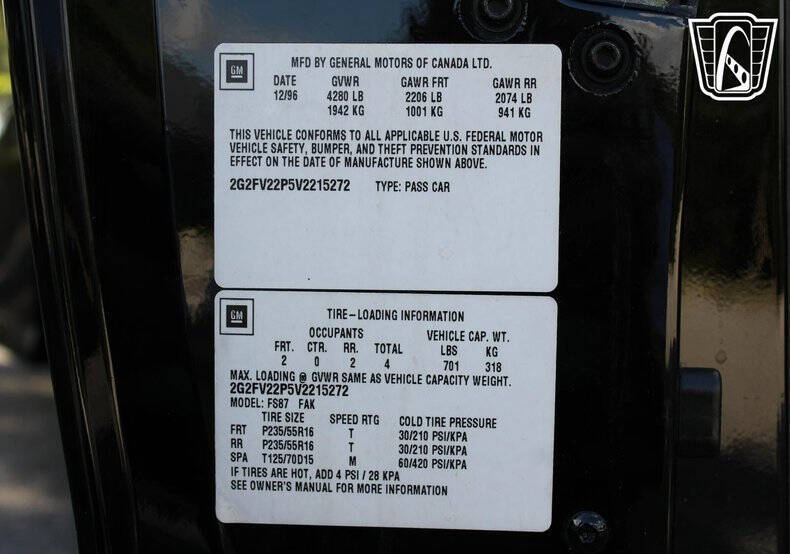 1997 Pontiac Firebird Trans Am