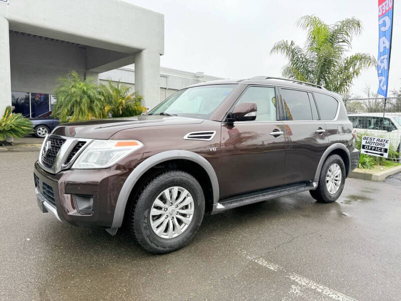 2018 Nissan Armada for sale at Best Rate Motors in Davis CA