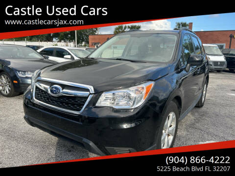 2015 Subaru Forester for sale at Castle Used Cars in Jacksonville FL