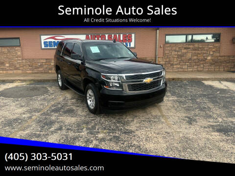 2018 Chevrolet Tahoe for sale at Seminole Auto Sales in Seminole OK