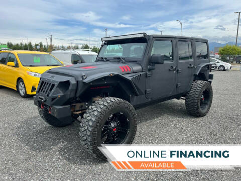 2017 Jeep Wrangler Unlimited for sale at AUTOHOUSE in Anchorage AK