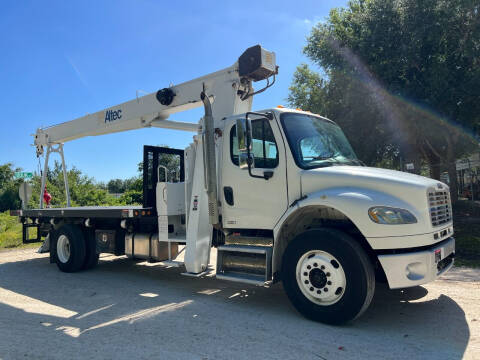 2010 Freightliner M2 106 ALTEC 18 TON CRANE for sale at S & N AUTO LOCATORS INC in Lake Placid FL