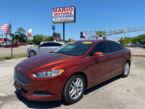 2014 Ford Fusion for sale at Mario Motors in South Houston TX