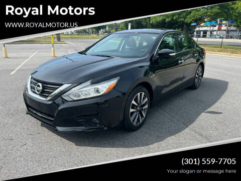 2017 Nissan Altima for sale at Royal Motors in Hyattsville MD