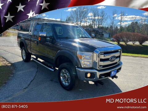 2015 Ford F-250 Super Duty for sale at MD Motors LLC in Williston VT