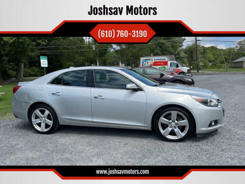 2014 Chevrolet Malibu for sale at Joshsav Motors in Walnutport PA