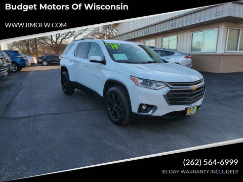 2019 Chevrolet Traverse for sale at Budget Motors of Wisconsin in Racine WI