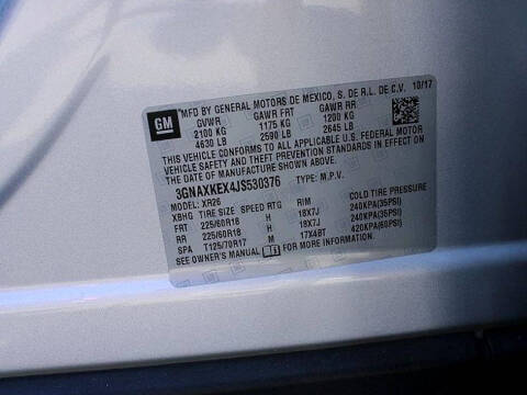 2018 Chevrolet Equinox LT