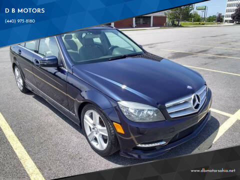 2011 Mercedes-Benz C-Class for sale at DB MOTORS in Eastlake OH