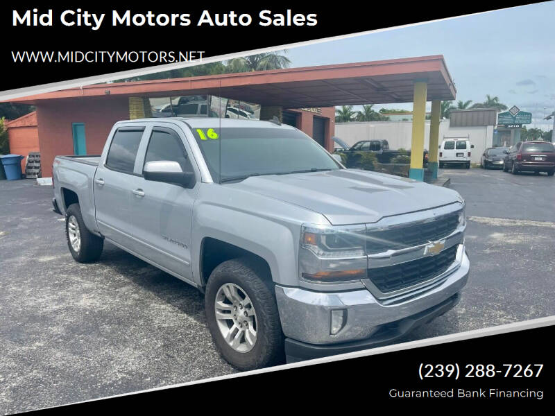 2016 Chevrolet Silverado 1500 for sale at Mid City Motors Auto Sales in Fort Myers FL