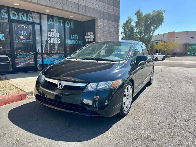 2007 Honda Civic for sale at HUDSONS AUTOS in Gilbert, AZ