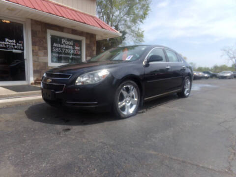 2012 Chevrolet Malibu for sale at Pool Auto Sales Inc in Spencerport NY