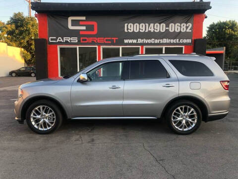 2014 Dodge Durango for sale at Cars Direct in Ontario CA