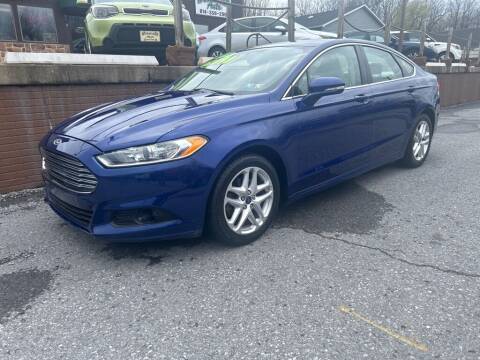 2016 Ford Fusion for sale at WORKMAN AUTO INC in Bellefonte PA