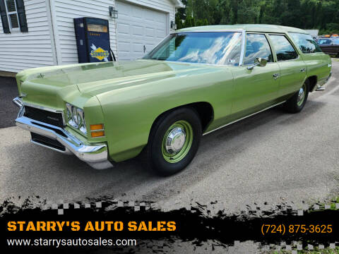 1972 Chevrolet Brookwood for sale at STARRY'S AUTO SALES in New Alexandria PA