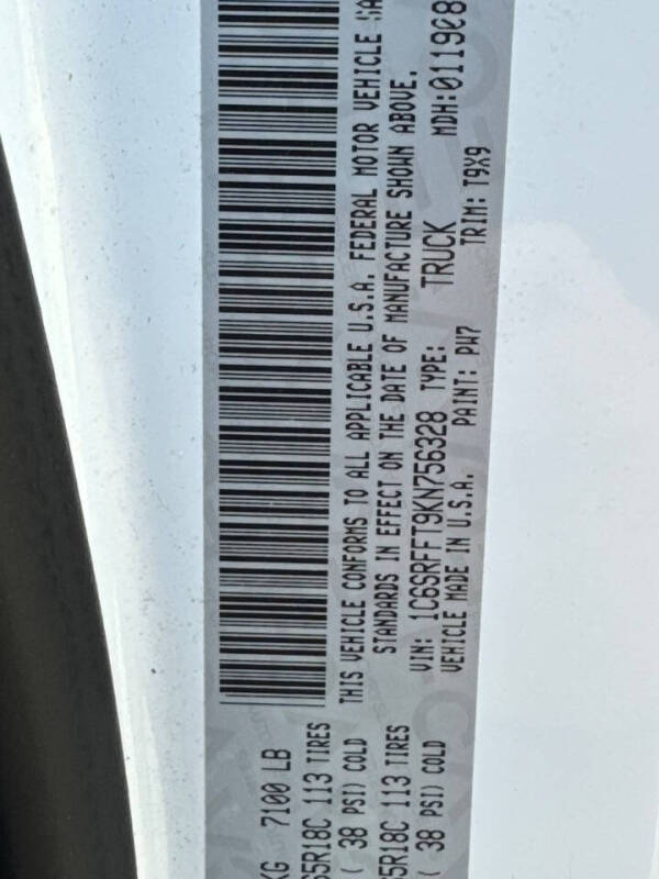 2019 RAM 1500 Big Horn