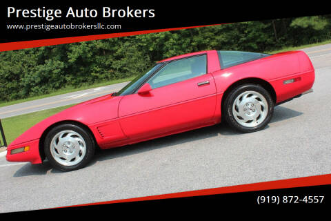 1996 Chevrolet Corvette for sale at Prestige Auto Brokers in Raleigh NC