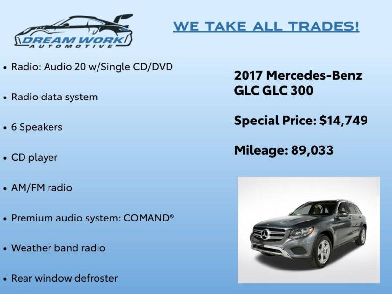 2017 Mercedes-Benz GLC GLC 300