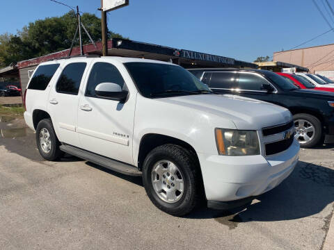 2007 Chevrolet Tahoe for sale at Texas Luxury Auto in Houston TX
