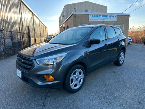 2017 Ford Escape for sale at Ballard Street Auto in Saugus MA