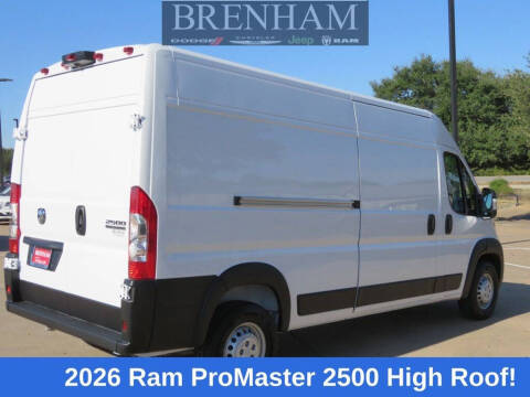 2026 RAM ProMaster