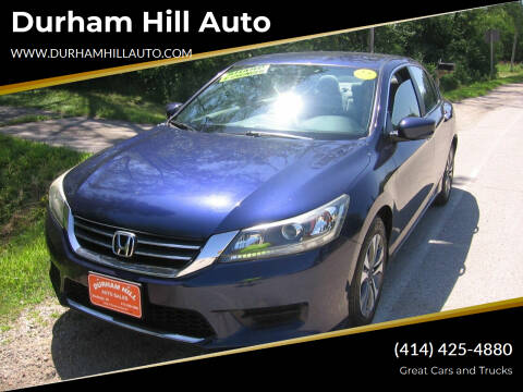 2013 Honda Accord for sale at Durham Hill Auto in Muskego WI