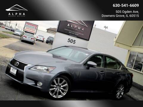 2013 Lexus GS 350 for sale at Alpha Luxury Motors in Downers Grove IL
