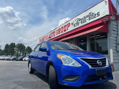 2017 Nissan Versa for sale at Unlimited Auto Group of Marietta in Marietta GA