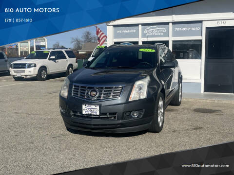 2013 Cadillac SRX for sale at 810 AUTO MOTORS in Abington MA