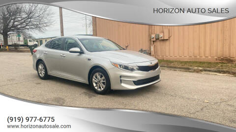 2017 Kia Optima for sale at Horizon Auto Sales in Raleigh NC