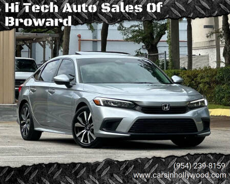 2022 Honda Civic for sale at Hi Tech Auto Sales Of Broward in Hollywood FL