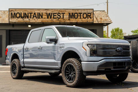 2022 Ford F-150 Lightning for sale at MOUNTAIN WEST MOTOR LLC in Logan UT