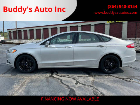 2016 Ford Fusion for sale at Buddy's Auto Inc in Pendleton, SC