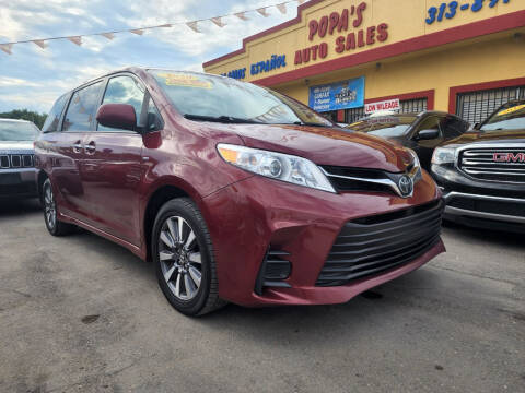 2020 Toyota Sienna for sale at Popas Auto Sales in Detroit MI
