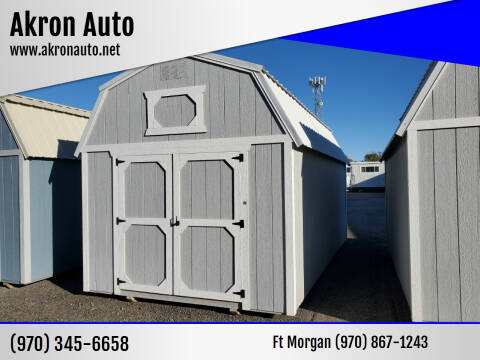2021 Cumberland 10x20 Lofted Barn for sale at Akron Auto in Akron CO