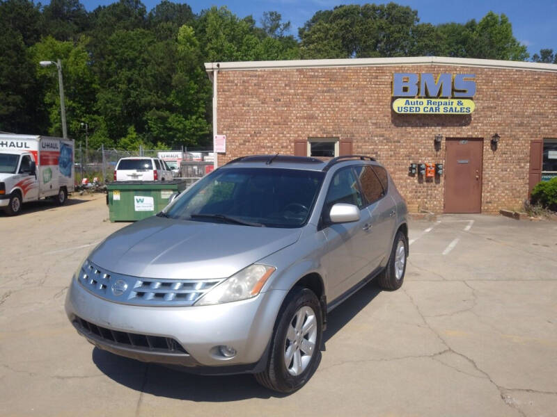 2004 Nissan Murano for sale at BMS Auto Repair & Used Car Sales in Fayetteville GA
