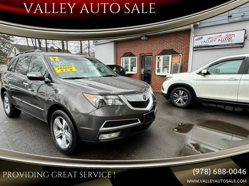 2012 Acura MDX for sale at VALLEY AUTO SALE in Methuen MA