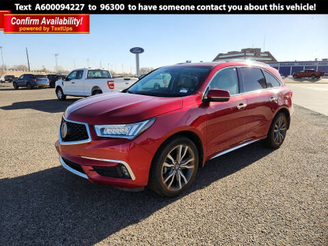 2019 Acura MDX for sale at POLLARD PRE-OWNED in Lubbock TX