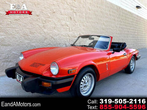 1979 Triumph Spitfire Convertible for sale at E&A Motors in Waterloo IA