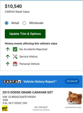 2015 Dodge Grand Caravan