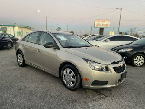 2014 Chevrolet Cruze for sale at Jamrock Auto Sales of Panama City in Panama City FL