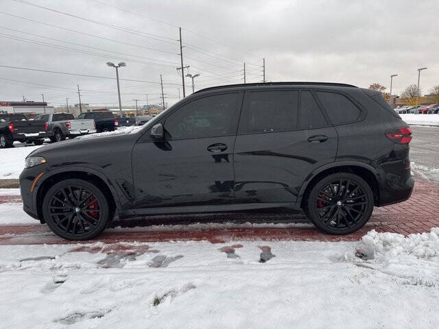 Used 2024 BMW X5 M60i with VIN 5UX33EU05R9U42372 for sale in Schererville, IN